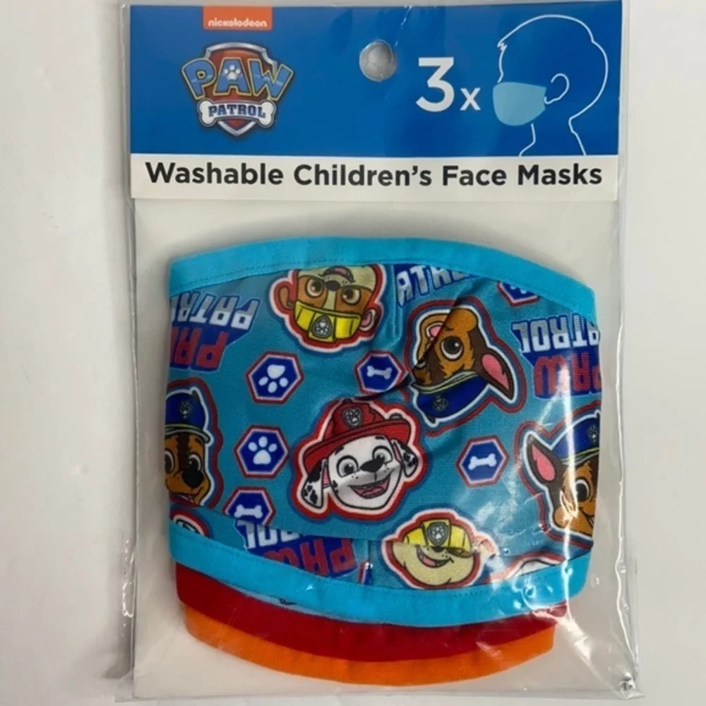 Nickelodeon PAW PATROL WASHABLE Children Face Mask NWT